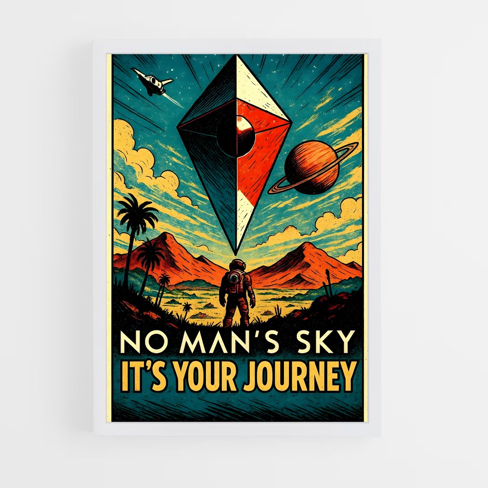 Poster man sky perte – affiche No man sky (vue 3)